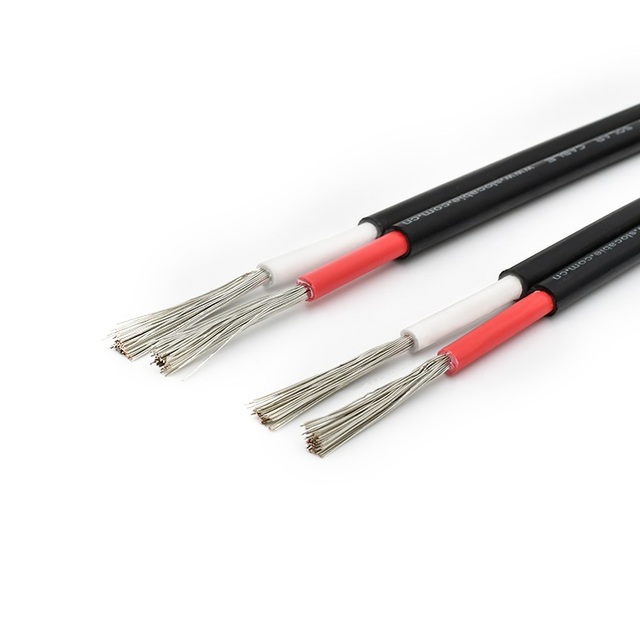 Solar PV Cable Slocable 1500V H1z2z2k Electrical Photovoltaic Twin Core 4mm2 Solar Cable