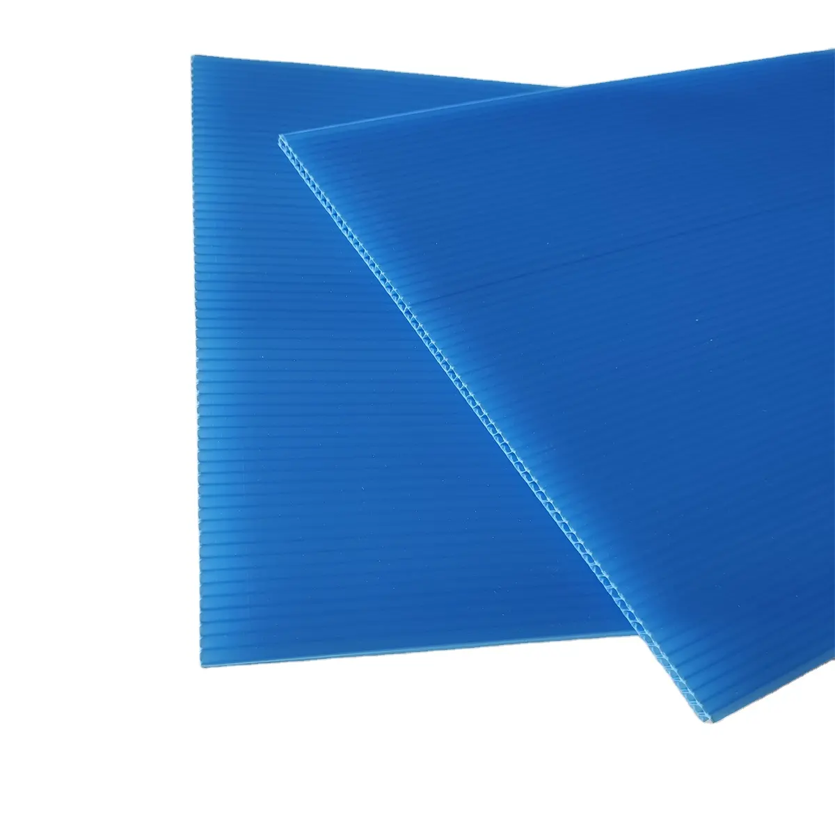 1800 Gsm Density 6mm Affordability Strong Polypropylene Corrugated Sheet for Industries Applications