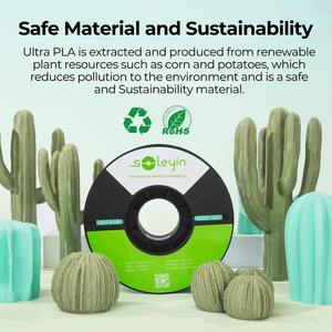 Filamento para Impresora 3D Creality Soleyin Ultra PLA 1.75mm, Alta Resistencia, Baja Contracción, Ecológico, 1kg/rollo, Compatible con K1 MAX/K1C/Hi Combo - Product Image 4