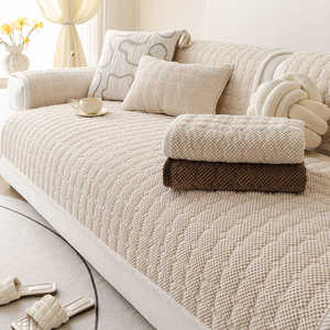<b>Sofa</b> Cushions 90 X 180Cm Non Slip Modern Style <b>For</b> Modular <b>Sofa</b> <b>Cover</b> Solid Color Checkered Pattern Spring 2026 - Product Image 4