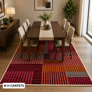 Alfombra de lana de lujo hecha a mano, ecológica, moderna, para hotel, sala de estar, decoración del hogar - Product Image 4