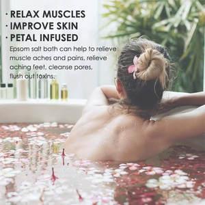 Venta al por mayor <span class=keywords><strong>Spa</strong></span> relajante estrella rosa cuarzo rosa alivio del estrés sales de baño para los hombres para el <span class=keywords><strong>hotel</strong></span> - Product Image 2