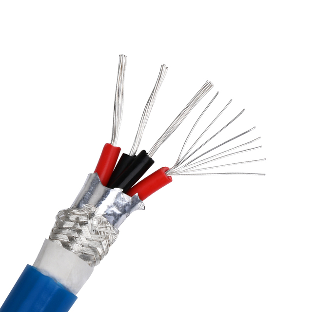 For 4 Cores OCC Silver-plated Double Shielding HiFi Bulk Audio Cable for DIY Monitor and Microphone Speaker Audio Use