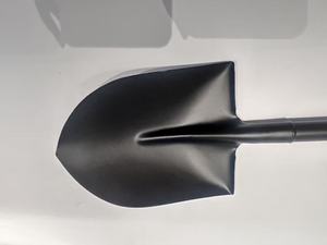 Bêche et <span class=keywords><strong>pelle</strong></span> en métal de qualité industrielle, construction en acier avec manche en métal pour l'agriculture, le camping et l'utilisation en extérieur - Product Image 4
