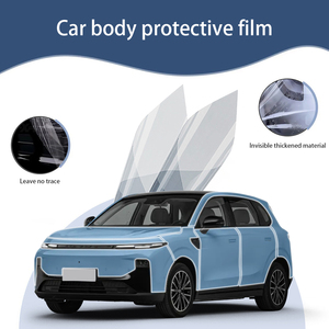 <span class=keywords><strong>Película</strong></span> <span class=keywords><strong>Protectora</strong></span> de Pintura Transparente Autoadhesiva y Autoregenerable de TPU PPF de Alto Brillo para Carrocería de Leapmotor B10, Anti-amarilleo - Product Image 2