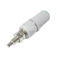 Borne de connexion M5*48 en cuivre pur, borne de câblage 5mm, borne de mise à la terre, prise banane pour panneau, courant élevé 30A