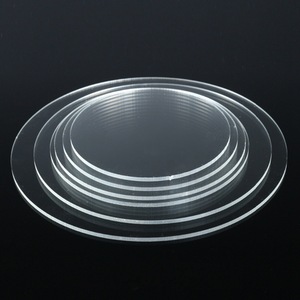 Circular Acrylic <b>Board</b> <b>Cake</b> Display <b>Board</b>, High Transparency Acrylic Diy Circular Ornament Tray - Product Image 1