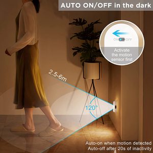 Đèn Cảm Biến Chuyển Động Đèn Led Không Dây Tùy Chỉnh Đèn Mô-đun Cảm Biến Gia Đình Cảm Ứng Từ Tính Cảm Ứng Chuyển Động Không Dây Cho Tủ Quần Áo - Product Image 3