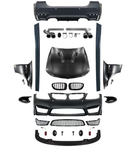 Kit de carrocería Tuning Performance Style E90, kit de carrocería de parachoques delantero para <span class=keywords><strong>BMW</strong></span> 318i Bodykit M3 M4 MT, capó, falda lateral, rejilla, guardabarros, kit de carrocería - Product Image 1