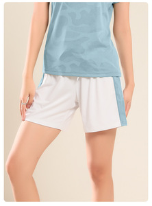 Pantalones cortos deportivos informales sueltos para deportes de verano, pantalones cortos transpirables de cintura elástica de talla grande - Product Image 5