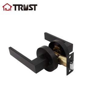 Panasonic — levier tubulaire, 6913-R-MB, pour portes intérieures de qualité 3, serrure de porte, noir mat - Product Image 3