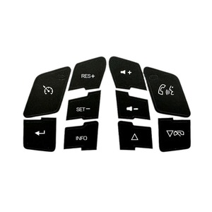 Pegatina adhesiva negra para reparación de botones de control del volante de Chevrolet, para modelos 2007-2014 - Product Image 4