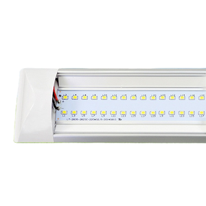 Kit SKD Tubo LED Piatto 60CM 120CM <span class=keywords><strong>Luce</strong></span> Bianca Fredda 2835SMD IP20 40W Garanzia 2 Anni Lampade Lineari a Tubo - Product Image 1