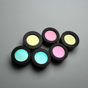 Filtre passe-bande étroit en verre optique 220nm 254nm 275nm 340nm 365nm 380nm, 10nm FWHM, 95% de transmission lumineuse UVC/Profond - Product Image 2