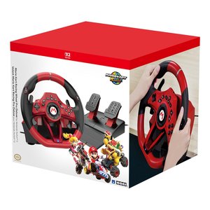 Volante Mario Kart World Wheel Pro Deluxe Negro y Rojo para Nintendo Switch 2 Gaming - Product Image 2