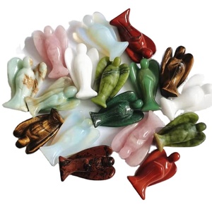 Donhai China natural stone <strong>crystal</strong> small hand carved <strong>crystal</strong> <strong>angel</strong> for christmas gifts - Product Image 1