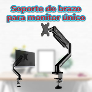 Soporte de Escritorio Ajustable para Monitor ELE-GATE, para un Solo Monitor de 13 a 30 Pulgadas - Product Image 4