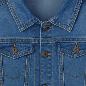 Vêtements de mode les plus vendus Veste en jean de haute qualité pour hommes - Product Image 1