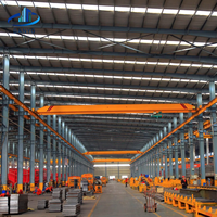 Bâtiment métallique à deux étages, atelier industriel, structure en acier préfabriquée, fournisseur d'usines commerciales