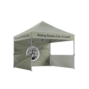 Gazebo Promosi 3x3 10x10 Bahan Aluminium Oxford Polyester Tahan Air, Dapat Disesuaikan, Untuk Iklan, Olahraga, Semua Musim, Luar Ruangan, Pameran Dagang - Product Image 1