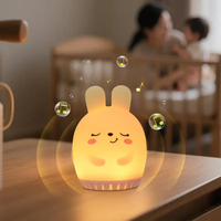 OEM RGB Haut-parleur Enfant Mini Portable White Noise Sound Machine Baby Sleep Machine White Noise Speaker Night Light