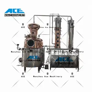 Ace Stills Whiskey Alcohol Distiller Rotary Evaporator Wine Production Equipment Price Buy Alambic Distillateur