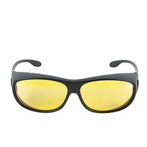 نظارات رؤية ليلية محيطة تتناسب مع العدسات المستقطبة المسمّرة باللون الأصفر للقيادة الليلية - Product Image 1