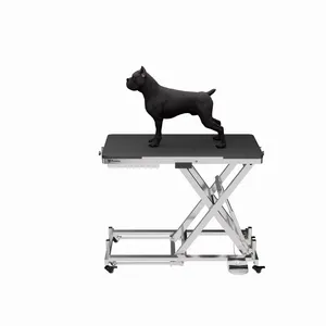 New Developed Professional Electric Lifting Dog Grooming Tables 304 Stainless Steel Elevated Pet Grooming Table