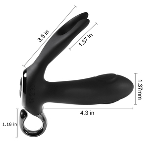 Virgil Double-Beat <b>Vibrating</b> Prostate Masturbator Wireless Remote Control Male Massager with Delay Feature Enhance Pleasure - Product Image 6
