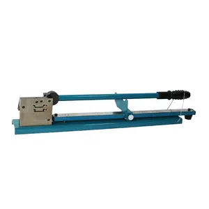 Profissionalmente trilho DIN corte dupla câmara manual perfuração ferramenta Din Rail Cutter produto venda quente