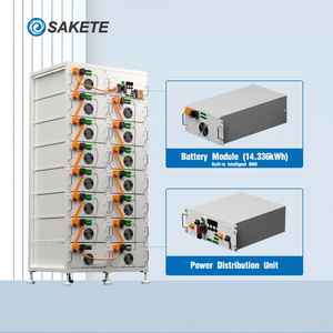 Paquete de Baterías de Litio para Almacenamiento de Energía Solar Híbrida Fuera de la Red, Montado en Rack, 215kwh 241kwh IP54, para Uso Comercial, Agrícola e Industrial - Product Image 2