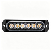 Schlanke 6-LED-Warnleuchte Universelle Seitensignalleuchte für Fahrzeuge