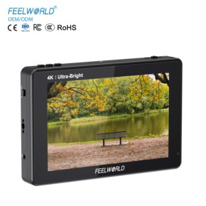 Monitor FEELWORLD LUT7S PRO de 7 Pulgadas y 2200nit HDR <span class=keywords><strong>con</strong></span> Pantalla Táctil y LUT 3D para Producción Cinematográfica, Logotipo OEM Personalizado, Directo de Fábrica - Product Image 1