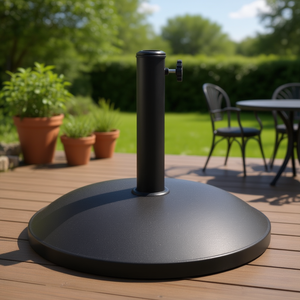 Base per Ombrellone da Patio in Resina, Peso 25 Libbre, Stabilità per Mobili da Esterno, Design Minimalista - Product Image 2