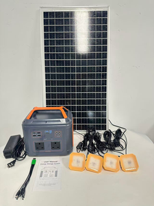 สถานีพลังงานแสงอาทิตย์แบบพกพา 550W 691.2Wh LiFePO4 พร้อมแผงโซลาร์เซลล์ 120W คลื่นไซน์บริสุทธิ์ สำหรับใช้ในบ้าน ตั้งแคมป์ และกรณีฉุกเฉิน - Product Image 2