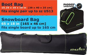 Free Sample Factory Good Quality New OEM Travel <b>Long</b> Snowboard <b>Bag</b> with <b>Shoulder</b> <b>Strap</b> and Gear Pockets - Product Image 4