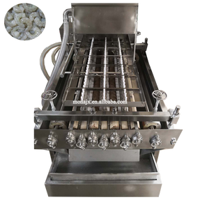 Máquina Eléctrica para Limpiar y Pelar Camarones Frescos Congelados Black Tiger, sin Dañar la Cáscara - Product Image 1