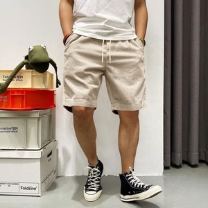 Pantaloncini Cargo in Velluto a Coste Pesante da Uomo 230GSM, Stile Vintage Workwear, Abbigliamento Urbano Retrò Estivo Streetwear - Vendita all'Ingrosso - Product Image 2