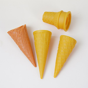 Modèle de cône vide simulé, jouet alimentaire, base de crème glacée pour loisirs créatifs DIY, ustensile de cuisine pour maison de poupée - Product Image 1