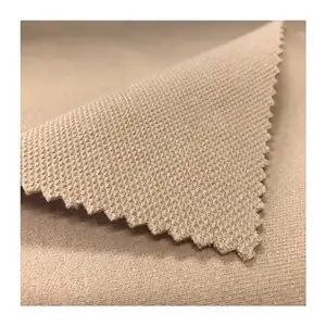 Indumento cotone poliestere spandex tessuto a maglia solido tessuto piqué traspirante impermeabile per abbigliamento tessile e abbigliamento sportivo