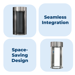 Système de porte à interverrouillage AB haute sécurité avec IA anti-collision et contrô<span class=keywords><strong>le</strong></span> d'accès pour laboratoires et banques, fabriqué en Chine - Product Image 5