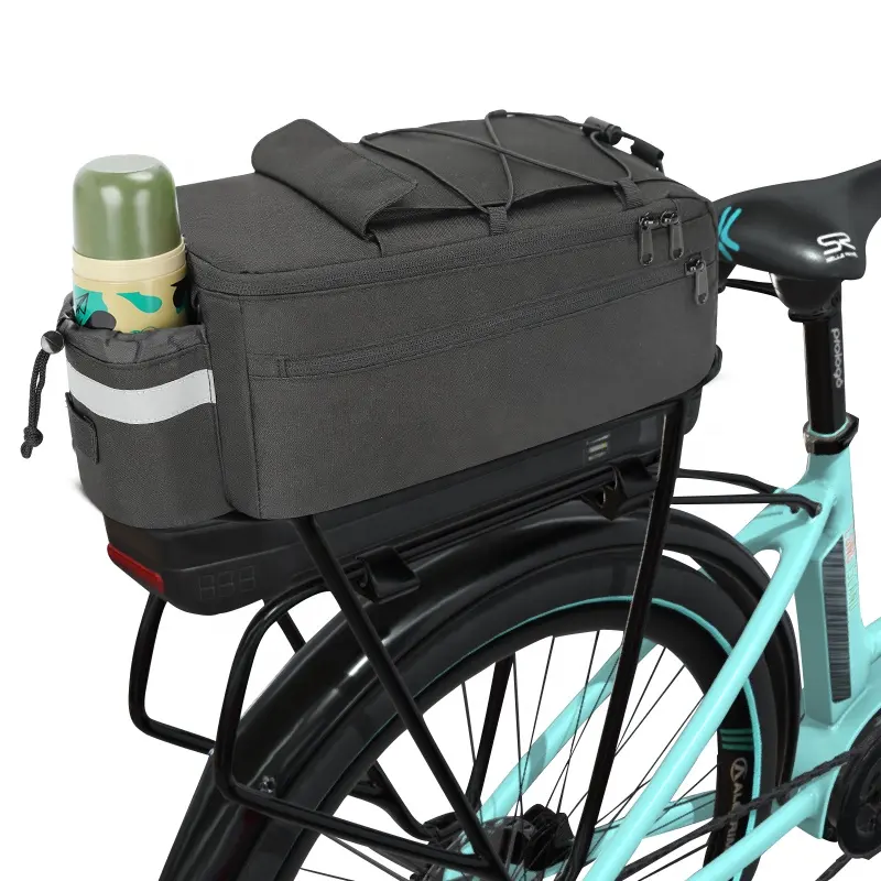 OEM factory custom outdoor road bike travel bag bicycle pannier bag bicycle seat bag