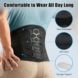 Soporte <span class=keywords><strong>Lumbar</strong></span> para Aliviar el Dolor de Espalda, Ciática, Hernia Discal, Corrector de Postura, Soporte de Columna Vertebral, Cinturón Protector de Cintura - Product Image 2