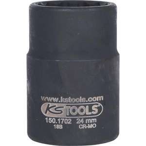 KS TOOLS-150,1702 Casquillo de impacto del eje de transmisión 12 puntos, 3/4 '', 24mm - EAN 4042146268216 TRANSMISIÓN - Product Image 5