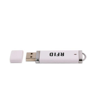 Lector de Tarjetas RFID USB NFC Mini de 1356mhz, Chip de Plástico ABS para Teléfono Móvil Android