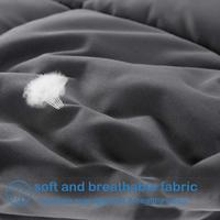 Hôtel de luxe de qualité duvet d'oie blanc plume de canard plume personnalisé hôtel couette insérer couette couette intérieure pour hôtel