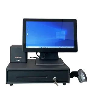 ماكينة JESEN POS لسداد الفواتير الإلكترونية مزودة بخاصية WiFi للبيع وهي معدات مكتبية لتسجيل النقود في السوبر ماركت ومتوفرة على سطح المكتب للبيع بالتجزئة