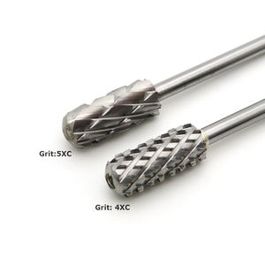 <span class=keywords><strong>ULIVE</strong></span> Haute Qualité 4XC 5XC Fraise de sécurité pour ongles en carbure de tungstène, petite fraise cylindrique pour acrylique 3/32" 6.6mm Professionnelle - Product Image 5