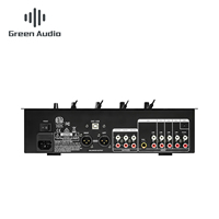 Console de mixage audio numérique 6 canaux GAX-DM6, mixeur audio professionnel pour karaoké, DJ audio, alimentation fantôme 48V