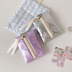 Monedero de alta calidad con diseño de lazo, portátil para estudiantes, para cables de datos, auriculares, mini bolsa de almacenamiento simple para lápiz labial - Product Image 6